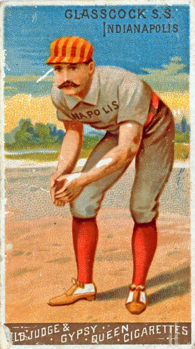 Portrait of Jack Glasscock by American School